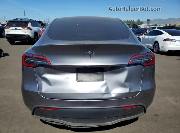 7SAYGDED7RF211585 2024 TESLA MODEL Серый Вид сзади