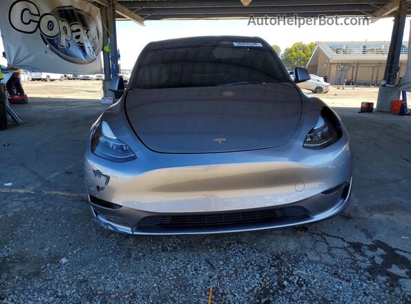 7SAYGDED7SF318691 2025 TESLA MODEL Gray Vista frontal