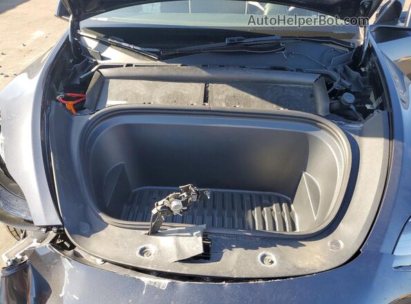 7SAYGDED8SF241748 2025 TESLA MODEL Black Rear interior view