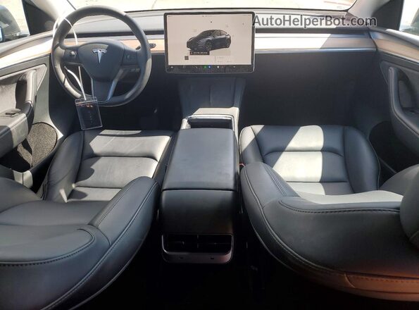 7SAYGDED8SF250532 2025 TESLA MODEL Угольный Вид панели приборов