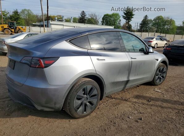 7SAYGDED8SF255309 2025 TESLA MODEL Gray Задня права чверть