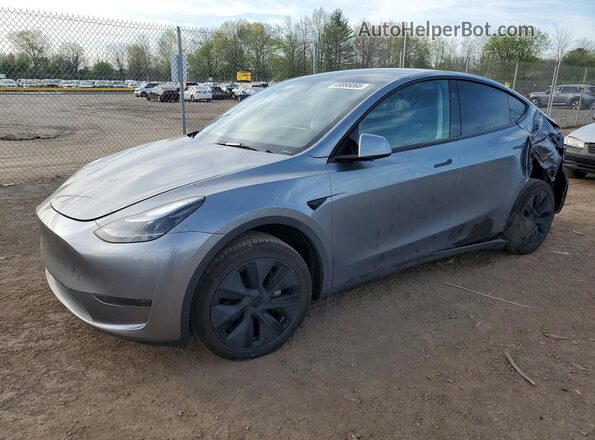7SAYGDED8SF255309 2025 TESLA MODEL Gray Передня ліва чверть