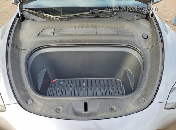 7SAYGDED8SF255309 2025 TESLA MODEL Gray Вид підкапотного простору