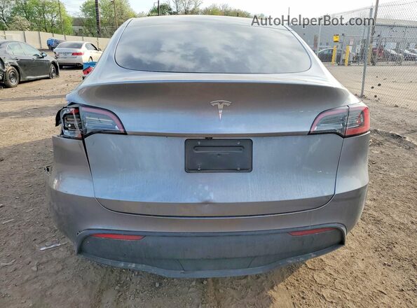 7SAYGDED8SF255309 2025 TESLA MODEL Gray Вид ззаду
