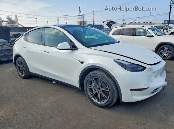 7SAYGDED8SF270764 2025 TESLA MODEL White Przód prawy