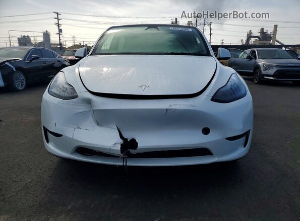 7SAYGDED8SF270764 2025 TESLA MODEL White Widok z przodu