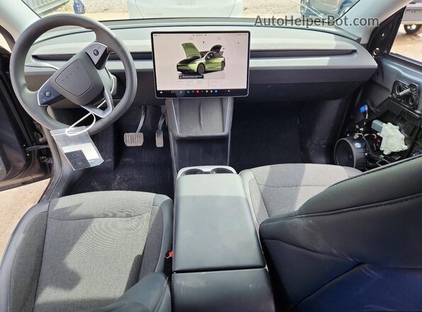 7SAYGDED8TA597471 2026 TESLA MODEL Серый Вид панели приборов