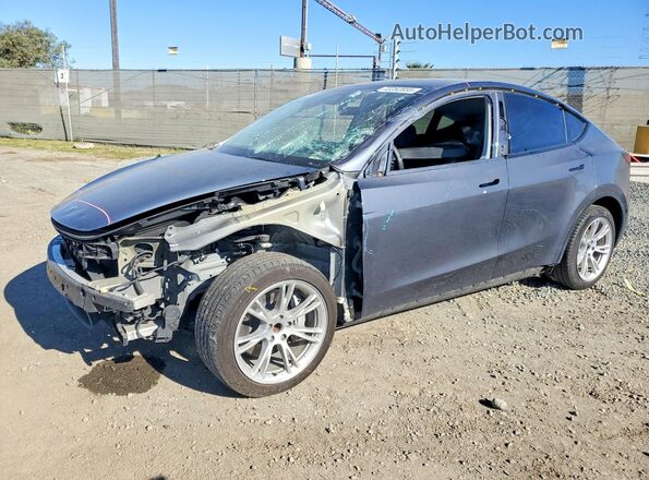 7SAYGDED9PF965648 2023 TESLA MODEL Gray წინა მარცხენა ხედი სამი მეოთხედიდან
