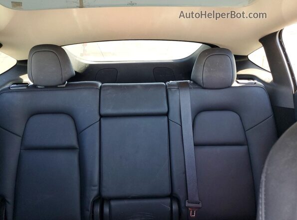 7SAYGDED9PF965648 2023 TESLA MODEL Gray უკანა სავარძლების ხედი