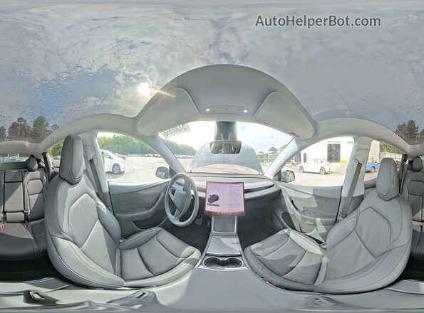 7SAYGDEDXTA437348 2026 TESLA MODEL Black 360 interior view
