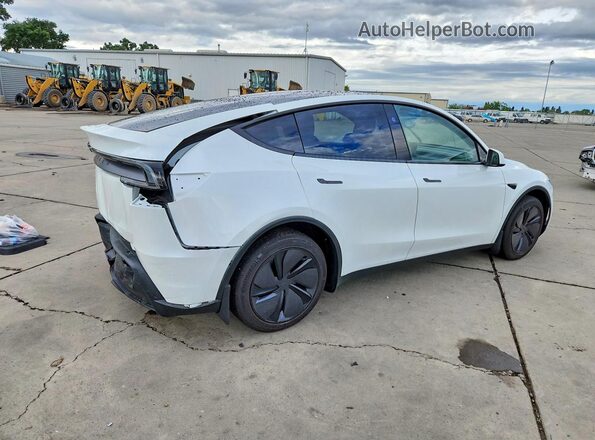 7SAYGDEDXTF407138 2026 TESLA MODEL Белый Задняя правая четверть