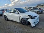 2022 Tesla Model Y White vin: 7SAYGDEE0NA018310