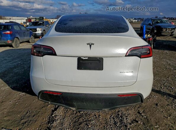 7SAYGDEE0NA018310 2022 TESLA MODEL White უკანა ხედი