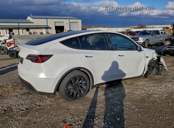 7SAYGDEE0NA018310 2022 TESLA MODEL White უკანა მარჯვენა
