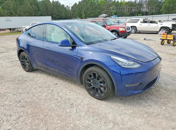 7SAYGDEE0NF517319 2022 TESLA MODEL Blue წინა მარჯვენა