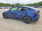 2022 Tesla Model Y Blue vin: 7SAYGDEE0NF517319