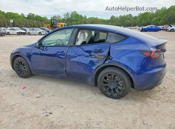 7SAYGDEE0NF517319 2022 TESLA MODEL Blue უკანა მარცხენა
