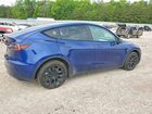 2022 Tesla Model Y Blue vin: 7SAYGDEE0NF517319