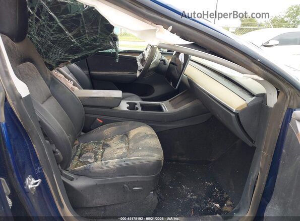 7SAYGDEE0PA040021 2023 TESLA MODEL Y Blue Սալոնի դիմացի տեսք