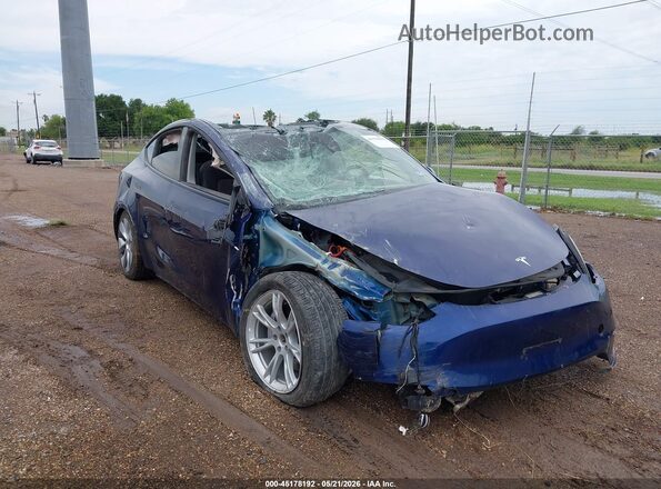 7SAYGDEE0PA040021 2023 TESLA MODEL Y Blue Դիմացի տեսք