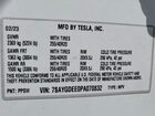 2023 Tesla Model Y White vin: 7SAYGDEE0PA070832