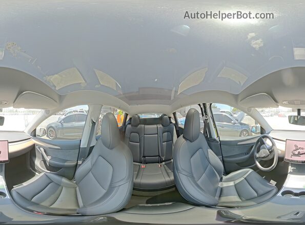 7SAYGDEE0PA070832 2023 TESLA MODEL White VIN sticker view