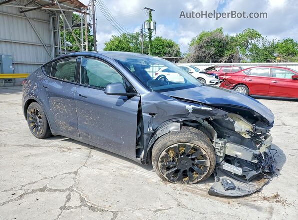 7SAYGDEE0PA079210 2023 TESLA MODEL Синий Передняя правая четверть
