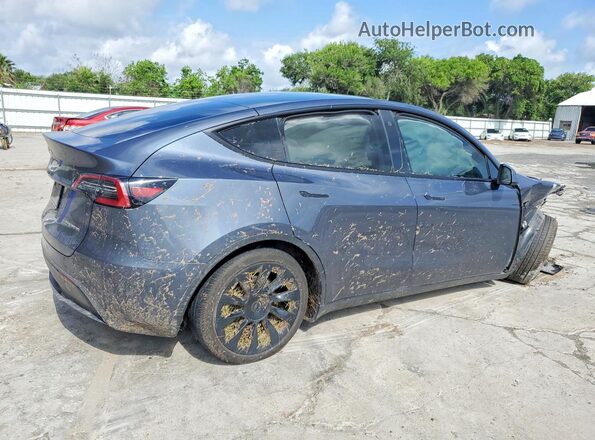 7SAYGDEE0PA079210 2023 TESLA MODEL Синий Задняя правая четверть