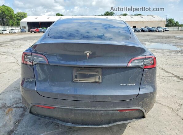 7SAYGDEE0PA079210 2023 TESLA MODEL Синий Вид сзади