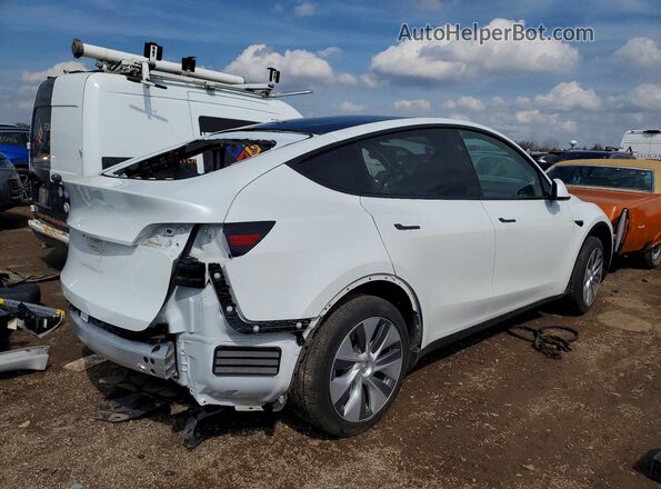 7SAYGDEE0PA138949 2023 TESLA MODEL White უკანა მარჯვენა
