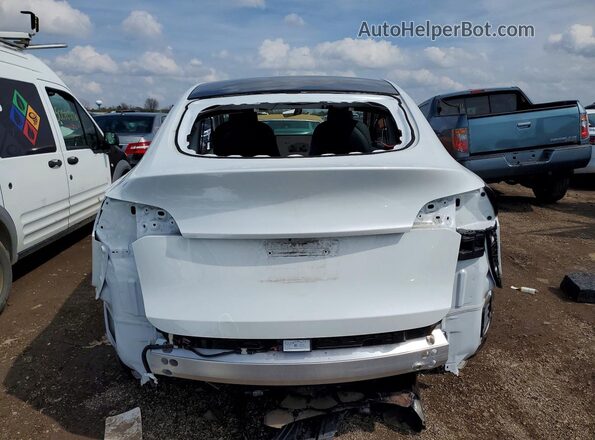 7SAYGDEE0PA138949 2023 TESLA MODEL White უკანა ხედი