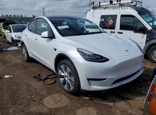 7SAYGDEE0PA138949 2023 TESLA MODEL White წინა მარჯვენა
