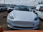 2023 Tesla Model Y White vin: 7SAYGDEE0PA138949