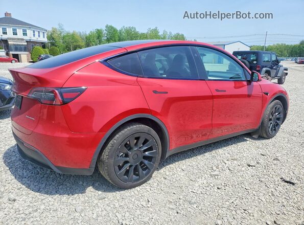 7SAYGDEE0PA173426 2023 TESLA MODEL Red უკანა მარჯვენა