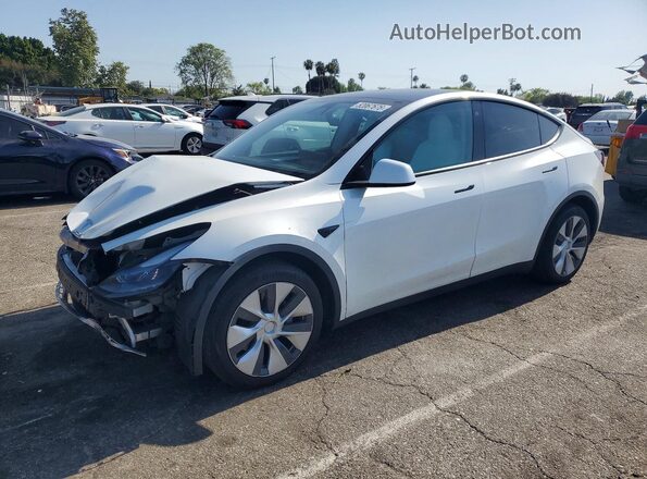 7SAYGDEE0PF623028 2023 TESLA MODEL White Передня ліва чверть