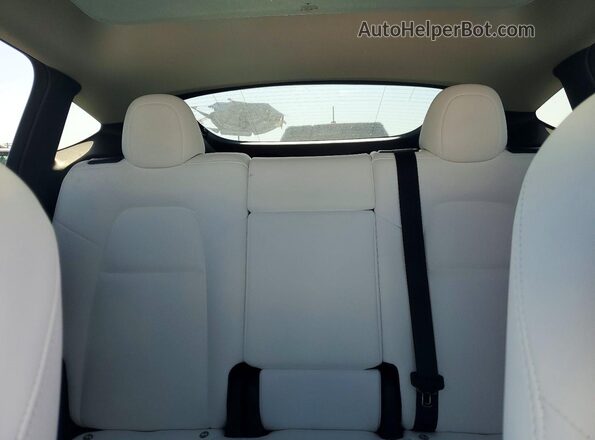 7SAYGDEE0PF623028 2023 TESLA MODEL White Вид задніх сидінь