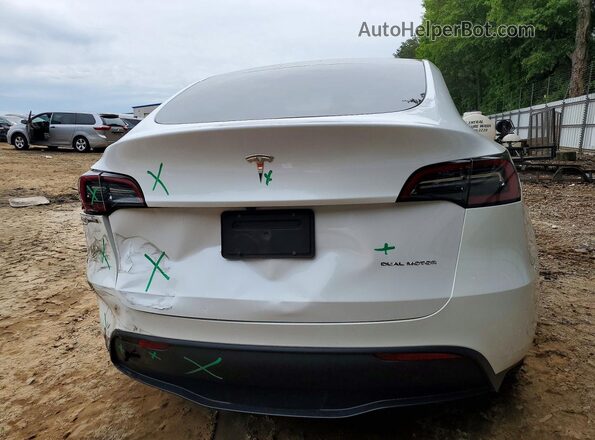 7SAYGDEE0PF795382 2023 TESLA MODEL White უკანა ხედი