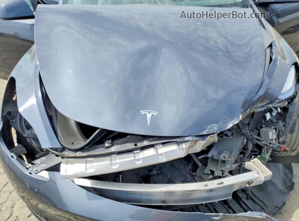 7SAYGDEE0RA217220 2024 TESLA MODEL Gray Engine compartment view