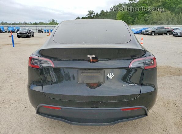 7SAYGDEE0RA221963 2024 TESLA MODEL Black უკანა ხედი
