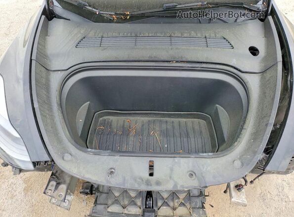 7SAYGDEE0RA221963 2024 TESLA MODEL Black ძრავის განყოფილების ხედი