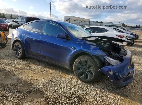 7SAYGDEE0RF198140 2024 TESLA MODEL Blue Delantero derecho