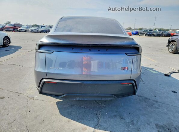 7SAYGDEE0TA381591 2026 TESLA MODEL Gray Widok z tyłu