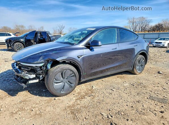 7SAYGDEE0TF372926 2026 TESLA MODEL Gray წინა მარცხენა ხედი სამი მეოთხედიდან