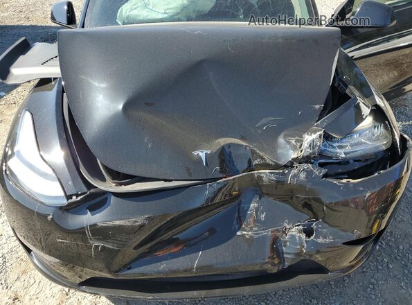 7SAYGDEE1NA003296 2022 TESLA MODEL Черный Вид задней части салона