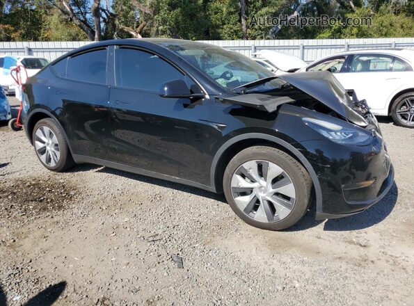 7SAYGDEE1NA003296 2022 TESLA MODEL Черный Передняя правая четверть