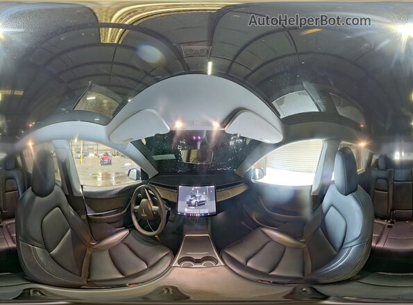 7SAYGDEE1NF351215 2022 TESLA MODEL Gray Панорамний вид салону 360°