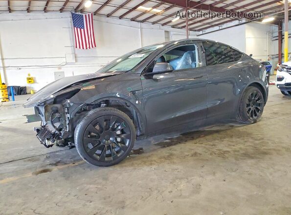 7SAYGDEE1NF351215 2022 TESLA MODEL Gray Передня ліва чверть