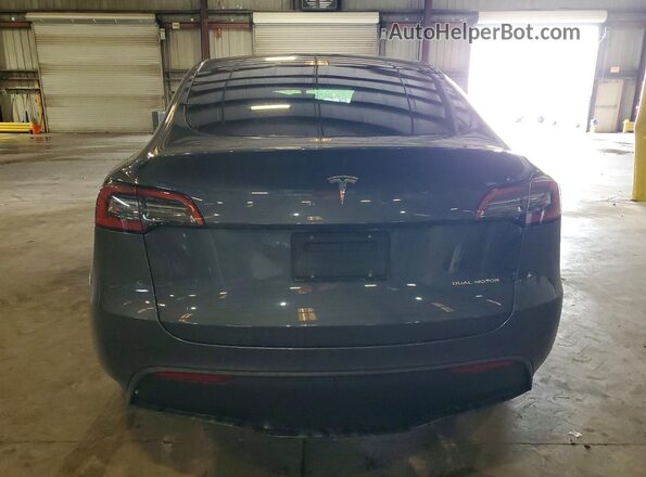 7SAYGDEE1NF351215 2022 TESLA MODEL Gray Вид ззаду