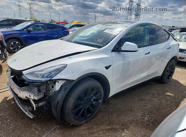 7SAYGDEE1NF414720 2022 TESLA MODEL White Передня ліва чверть