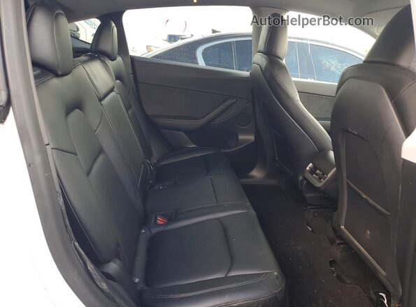 7SAYGDEE1NF414720 2022 TESLA MODEL White Вид задніх сидінь